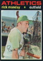 1971 Topps Baseball Cards      135     Rick Monday